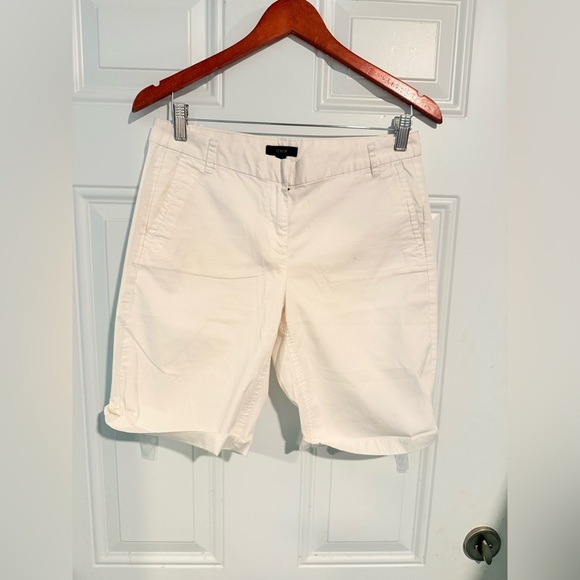 J. Crew Pants - J. Crew Women's Off-White Bermuda Shorts